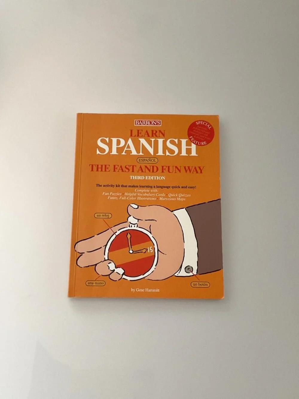 LEARN SPANISH THE FAST AND FUN WAY PAPERBACK BOOK